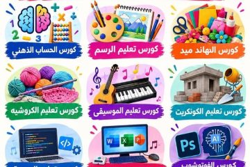 إعلان الدورات التدريبية للأطفال والكبار
